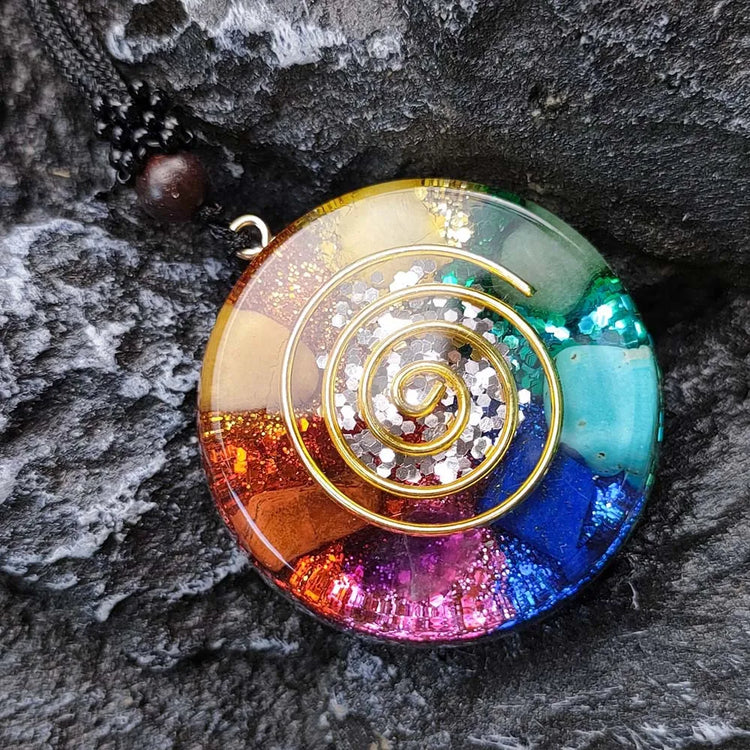 Orgone Energy Pendant | HarmoniCrystal Necklace | VitalVibe Energy Amulet | AuraShield Pendant | Zen Energy Necklace | SpiritBalance Orgonite Charm | Crystal Harmony Talisman | Chakra Flow Necklace | LifeForce Energy Pendant | SoulSync Orgonite Jewelry