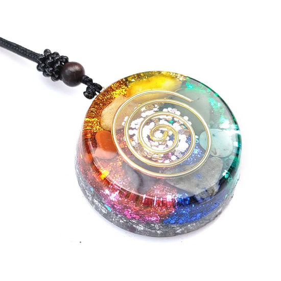 Orgone Energy Pendant | HarmoniCrystal Necklace | VitalVibe Energy Amulet | AuraShield Pendant | Zen Energy Necklace | SpiritBalance Orgonite Charm | Crystal Harmony Talisman | Chakra Flow Necklace | LifeForce Energy Pendant | SoulSync Orgonite Jewelry