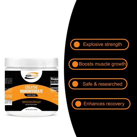 Creatine Monohydrate (100% Pure)
