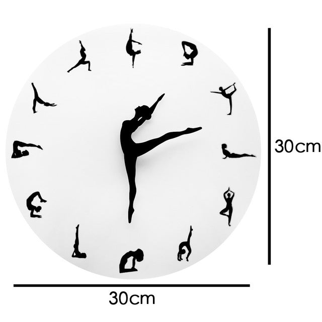ZenTime Yoga Clock | Namaste Wall Clock | ChakraFlow Timepiece | Serenity Pose Clock | Mindful Moments Wall Clock | Asana Harmony Clock | SpiritBalance Yoga Timer | Yoga Pose Timekeeper | TranquilFlow Wall Clock | OmTime Meditation Clock