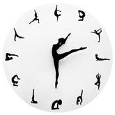 ZenTime Yoga Clock | Namaste Wall Clock | ChakraFlow Timepiece | Serenity Pose Clock | Mindful Moments Wall Clock | Asana Harmony Clock | SpiritBalance Yoga Timer | Yoga Pose Timekeeper | TranquilFlow Wall Clock | OmTime Meditation Clock